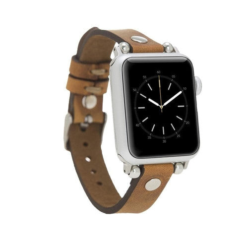 Clitheroe Ferro Apple Watch Leather Straps