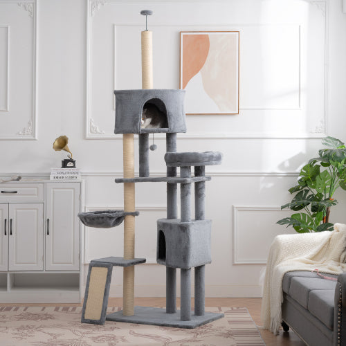 Cat Tree, 105-Inch Cat Tower for Indoor Cats US warehouse